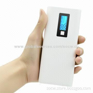 High quality Dual USB Port Power Banks for iPad with 12,000mAh